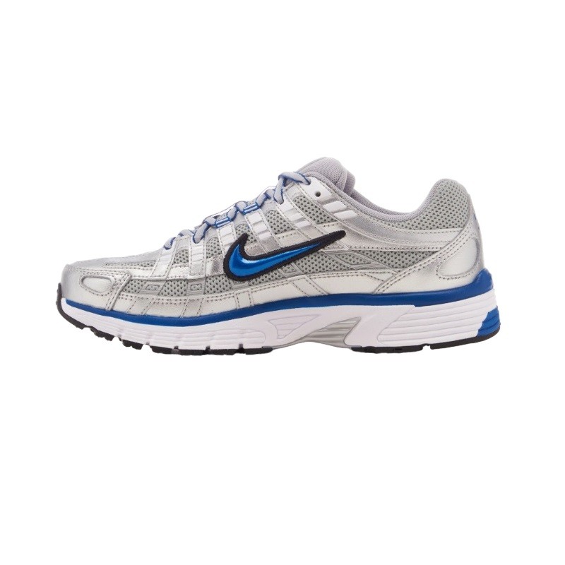 Nike P-6000 Metallic Silver Blue