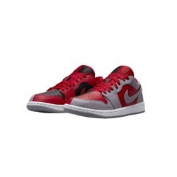 Air Jordan 1 Low Homage Split Gym Red Cement Grey (W)