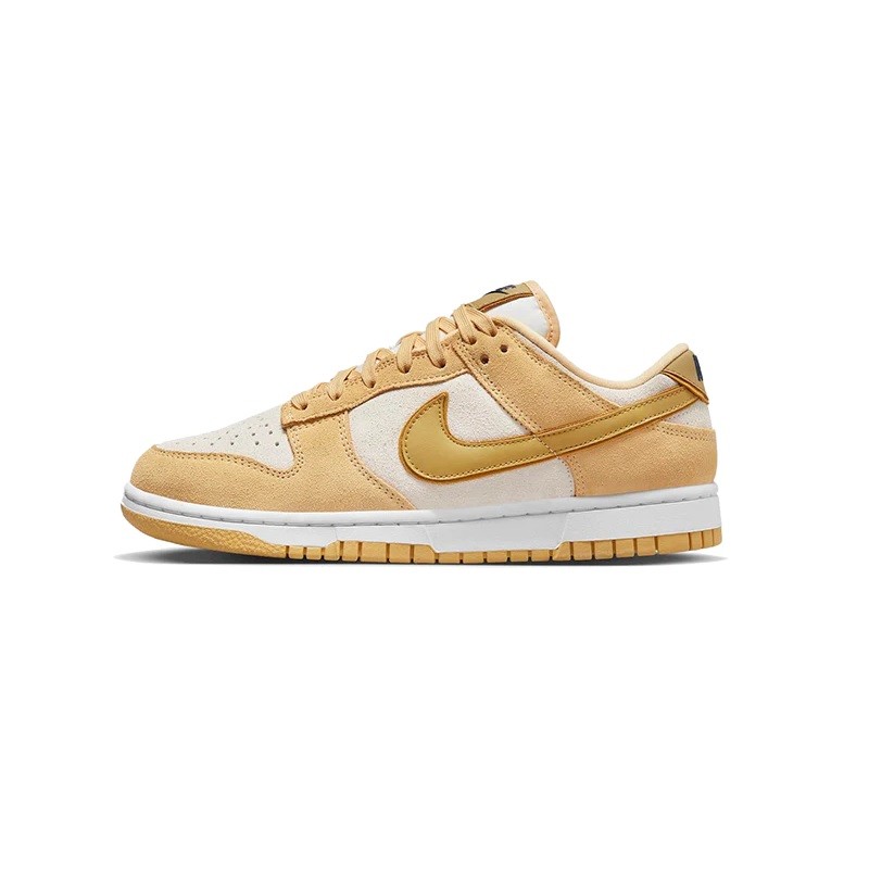 Nike Dunk Low Ceslestial Gold Suede