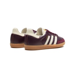 Adidas Samba OG Maroon Gold Metallic